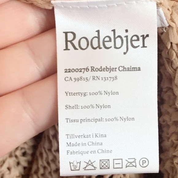 Rodebjer Chaima Knit Vest Dress NWT Small Terracotta - Picture 12 of 12